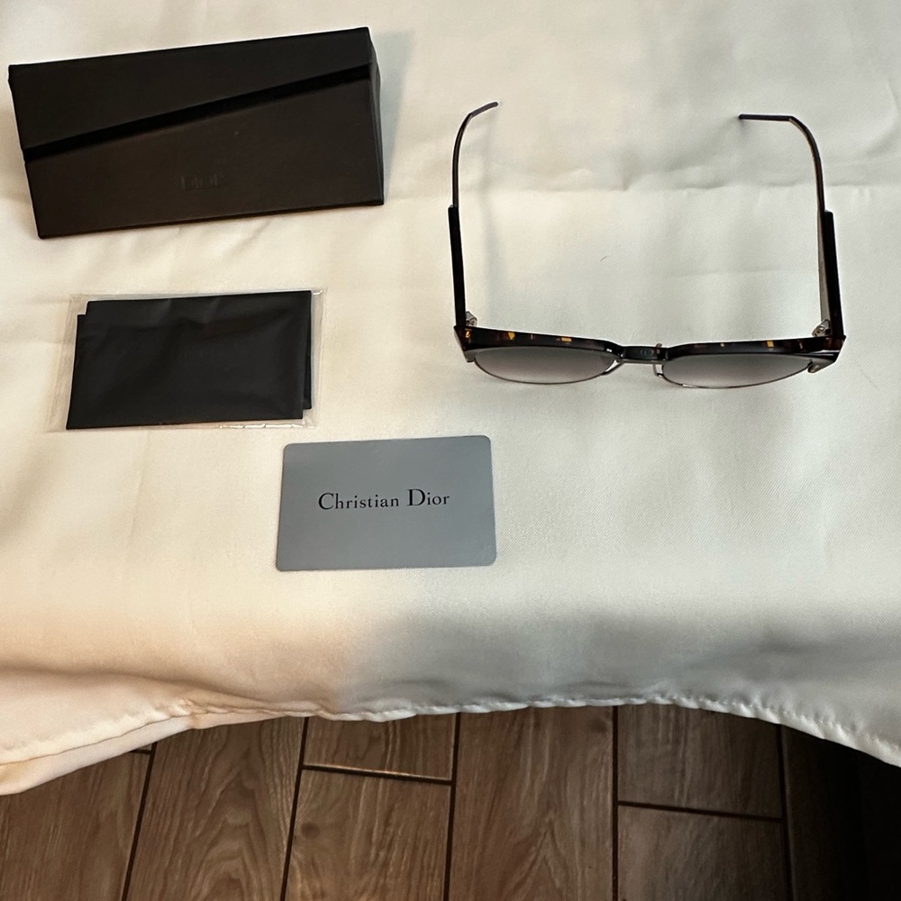 Dior Brown and Purple Sunglasses